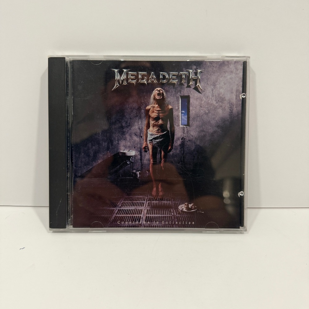 Megadeth CD Black Countdown to Extinction Thrash Metal 1992